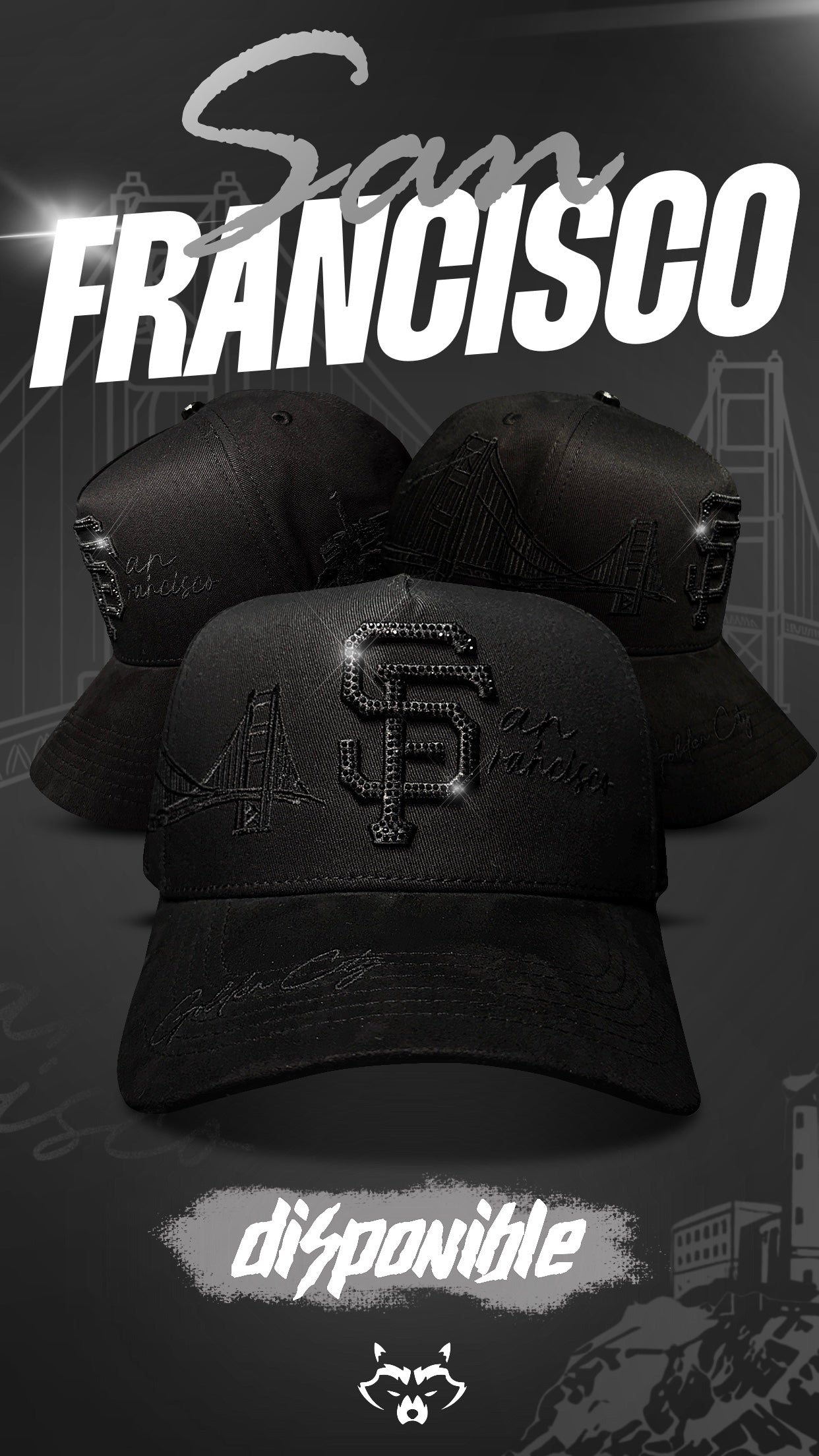 aSan Francisco Total Black