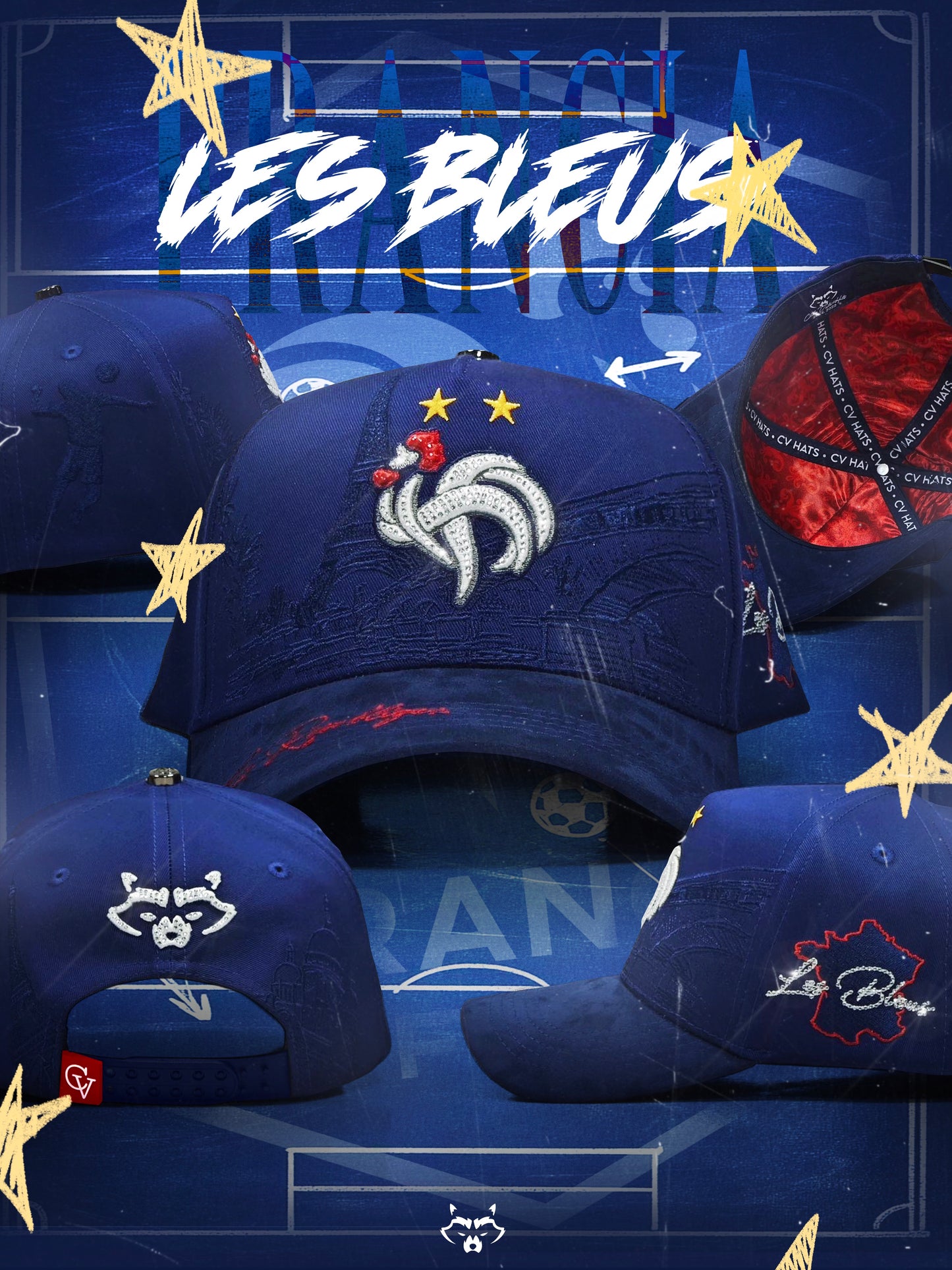 A FRANCIA LES BLEUS