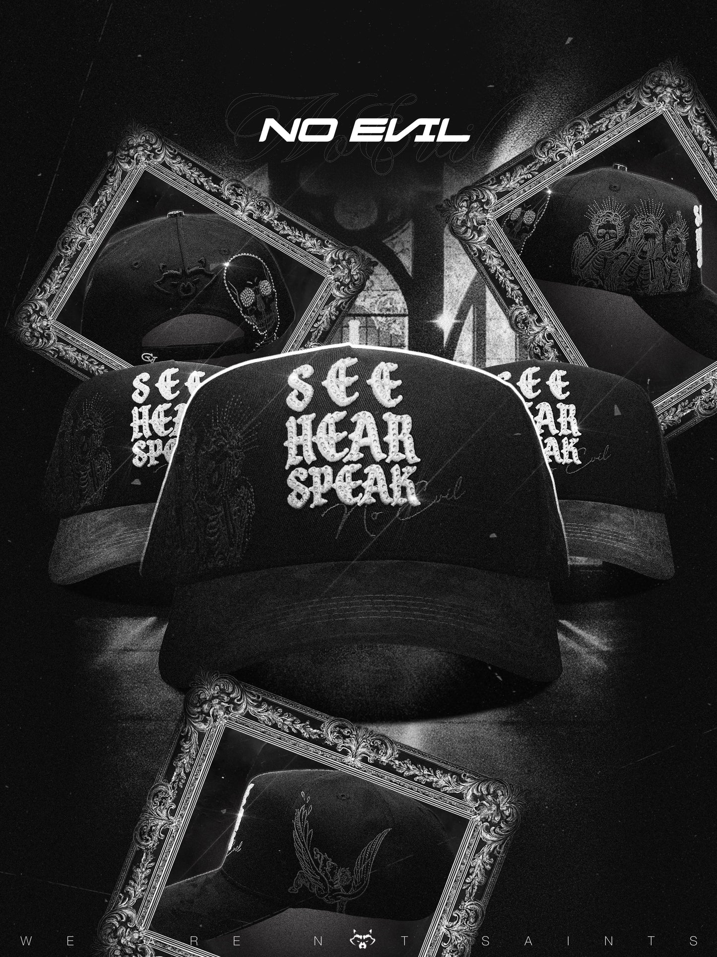 SEE HEAR SPEAK No Evil